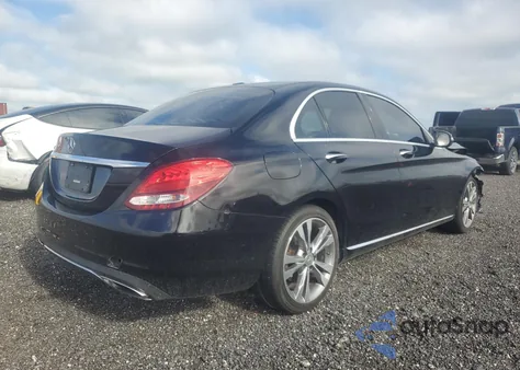 2016 Mercedes-Benz C 300 from USA, damaged, VIN 55SWF4JB0GU120875